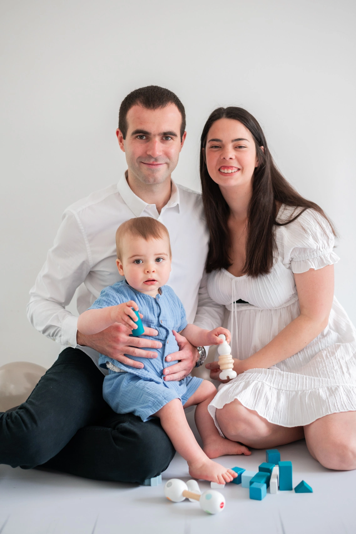Portrait de famille à domicile près de Melun